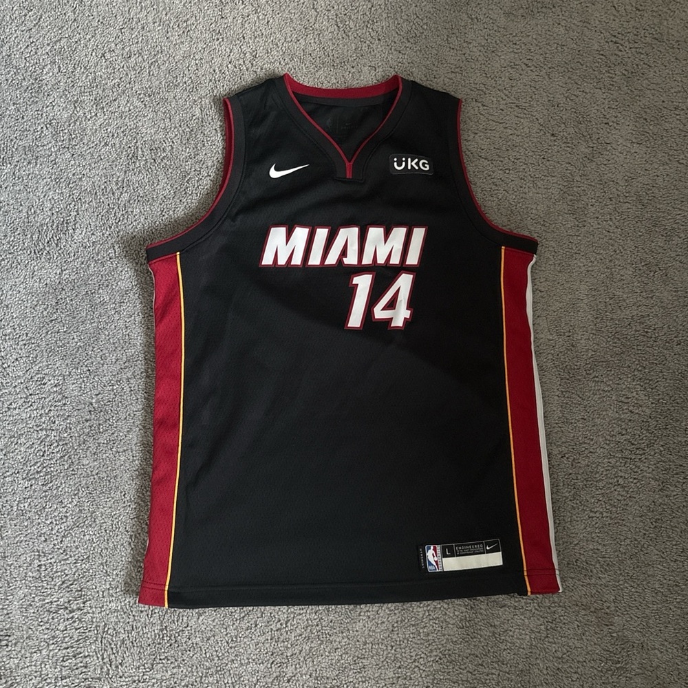 NBA Miami Jersey - Black and Red